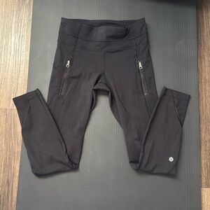 Lululemon Black Leggings with Sleek Fit